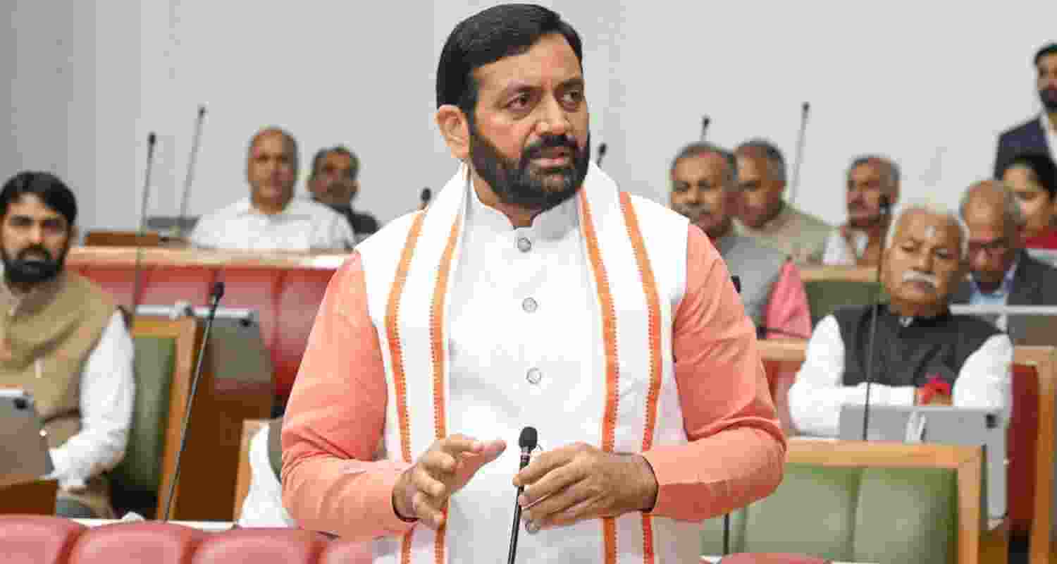 Chief Minister of Haryana Nayab Singh Saini. 