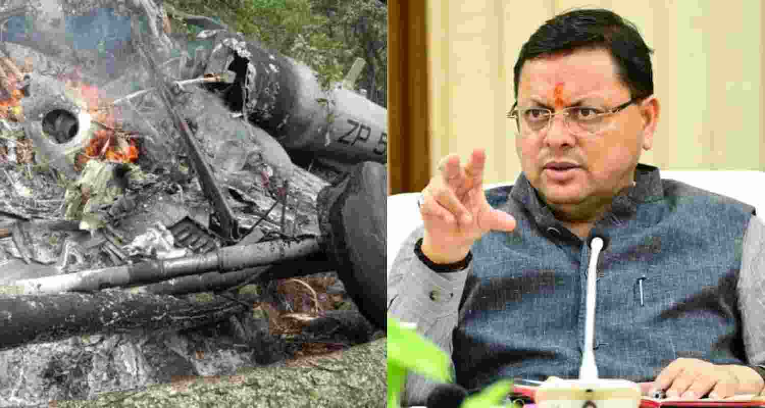 Kedarnath chopper crash: CM Dhami chairs high-level meet