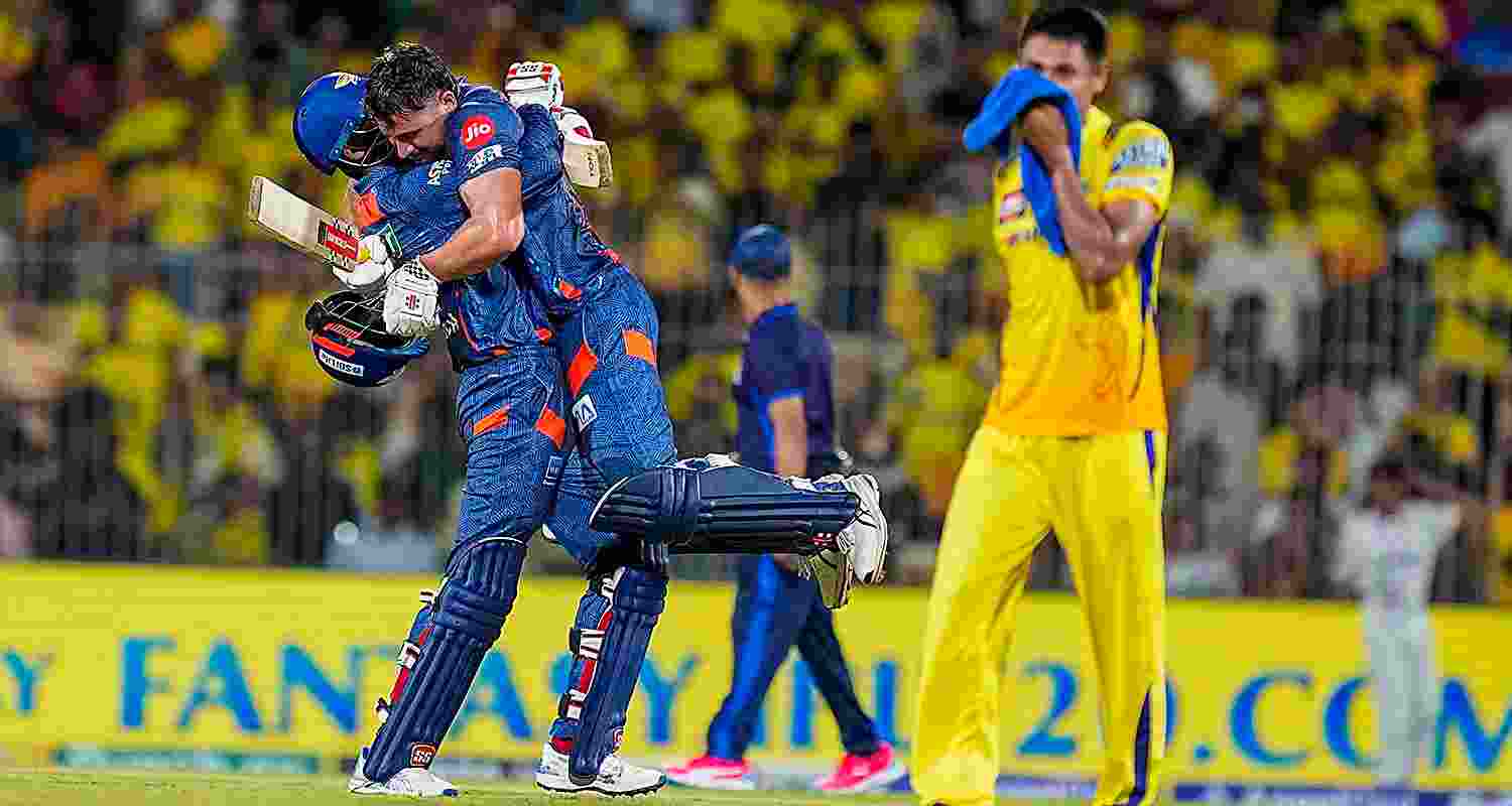 Lucknow Super Giants skipper KL Rahul was all praise for Marcus Stoinis' match-winning 63-ball-124 not out against Chennai Super Kings as he felt that the home team's score of 210 for 4 was at least 30 runs above-par on that particular Chepauk track. Lucknow Super Giants skipper KL Rahul was all praise for Marcus Stoinis' match-winning 63-ball-124 not out against Chennai Super Kings as he felt that the home team's score of 210 for 4 was at least 30 runs above-par on that particular Chepauk track.