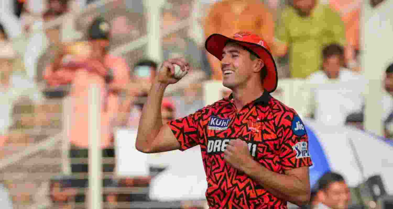 Sunrisers Hyderabad skipper Pat Cummins. Sunrisers Hyderabad skipper Pat Cummins.