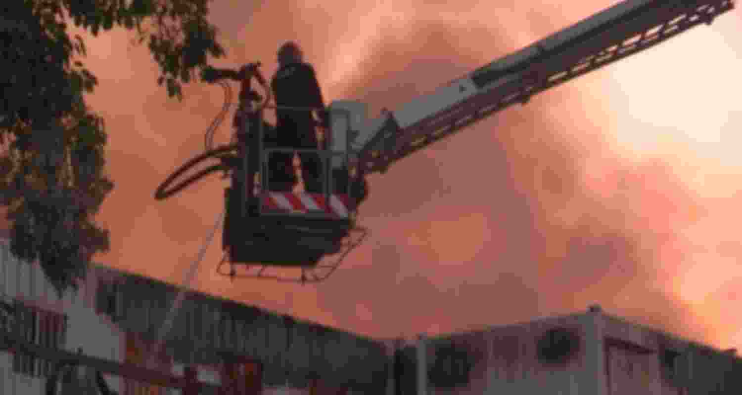 Fire guts labour settlements near Delhi's Udyog Bhawan