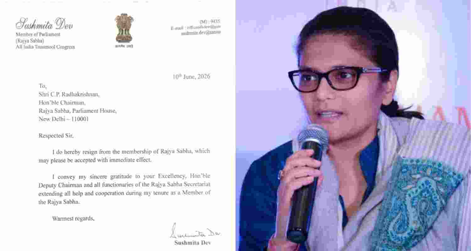 TMC Rajya Sabha MP Sushmita Dev resigns