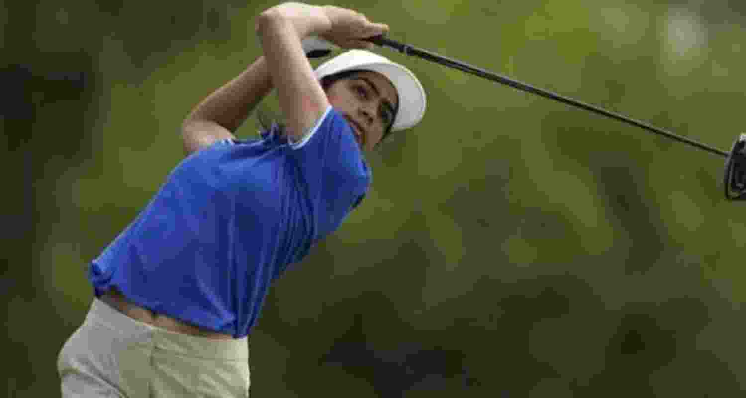 Indian golfer Diksha Dagar 