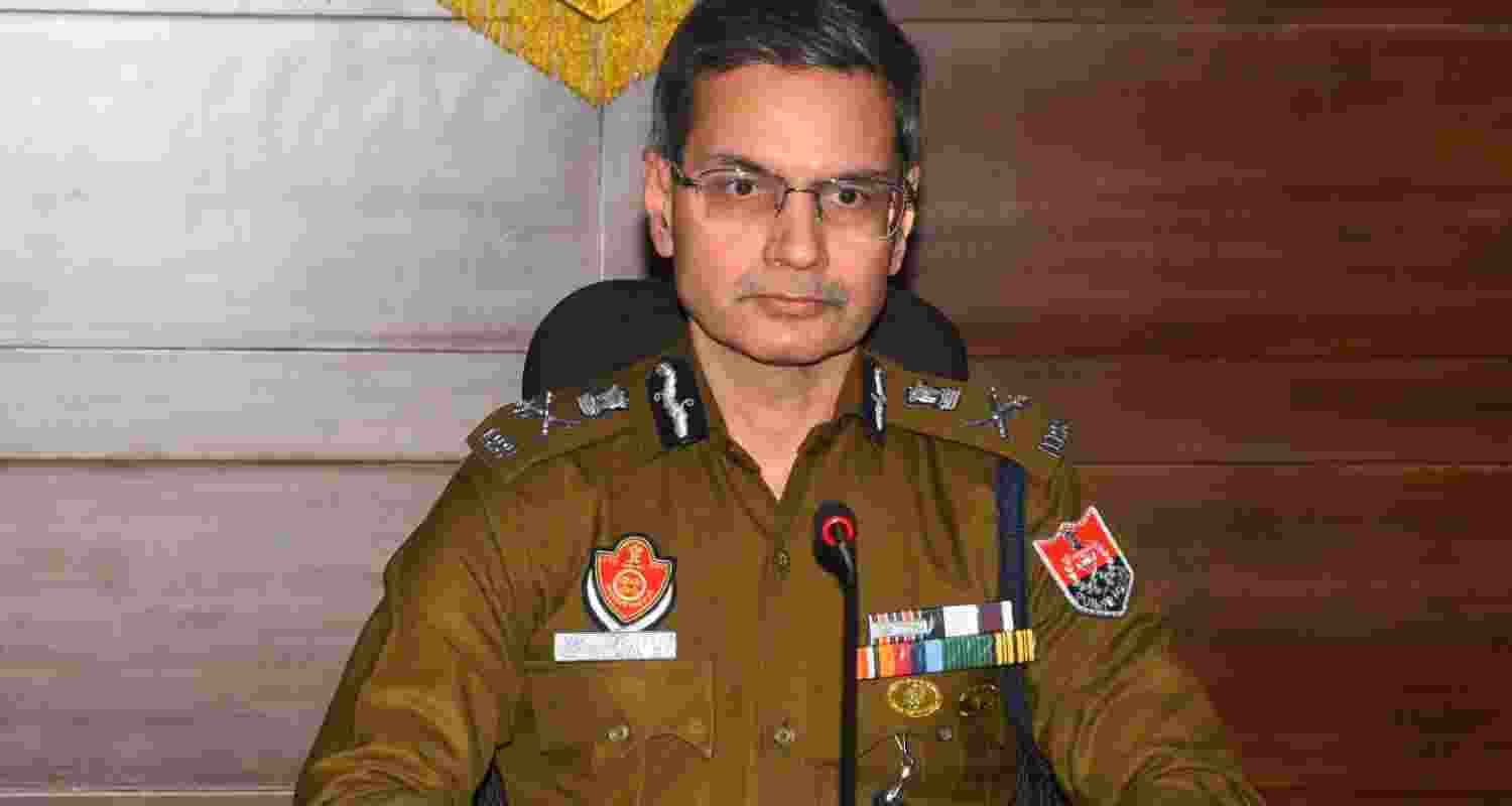 Director General of Police Gaurav Yadav. 