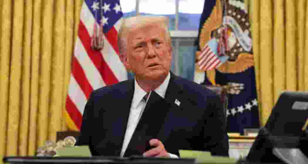 US President Donald Trump. File photo.