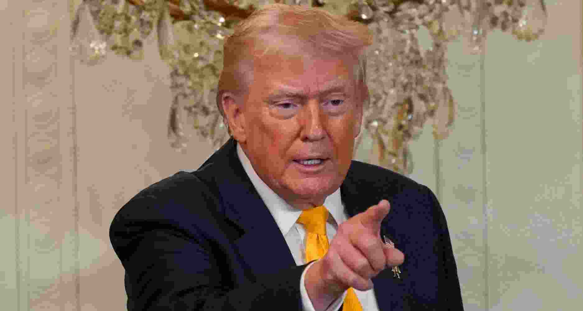 US President Donald Trump. 