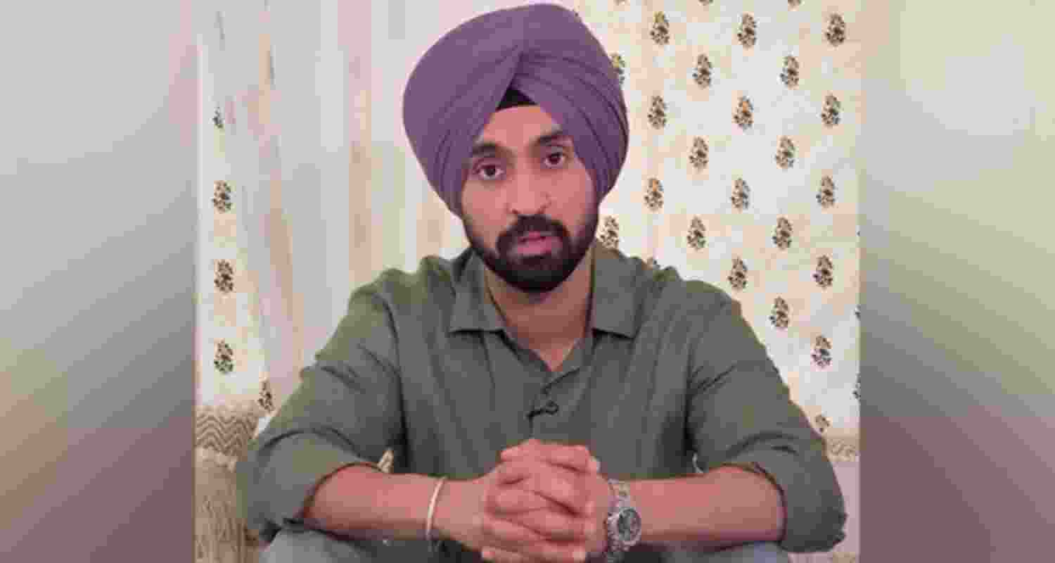 Actor Diljit Dosanjh.