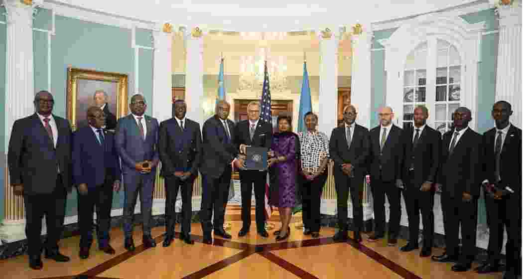 DR Congo and Rwandan delegates initial a draft peace deal in Washington, paving the way for the disarmament of rebels and potential foreign investment in the conflict-ridden mineral-rich region.

