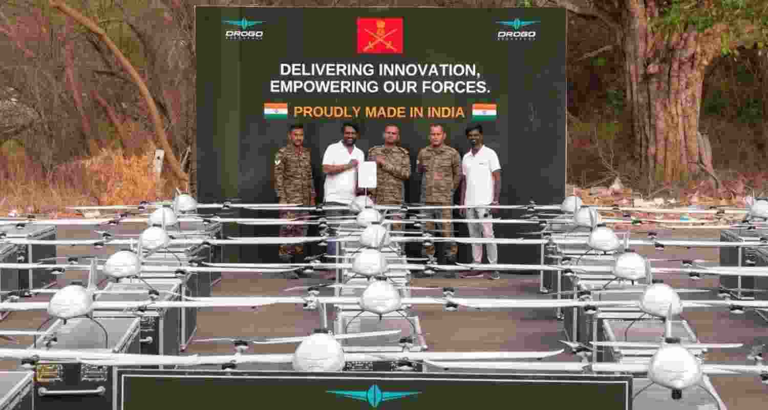 Hyderabad-based Drogo Aerospace delivers 41 indigenous JK 250e drones to the Indian Army under a Rs 72-crore contract, boosting defence.