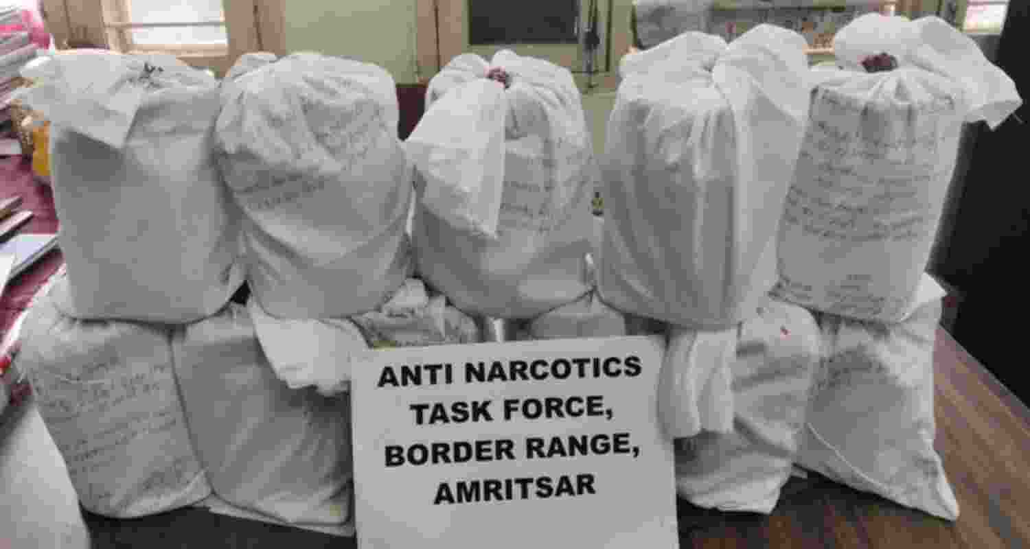 18.22 kg heroin seized in Amritsar, 1 smuggler arrested