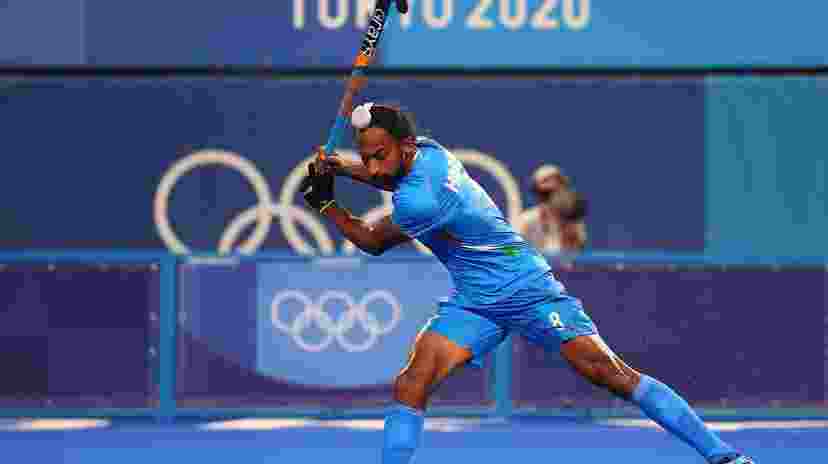 India's young midfielder Hardik Singh to captain UP Rudras in Hockey India League. Image: X. 