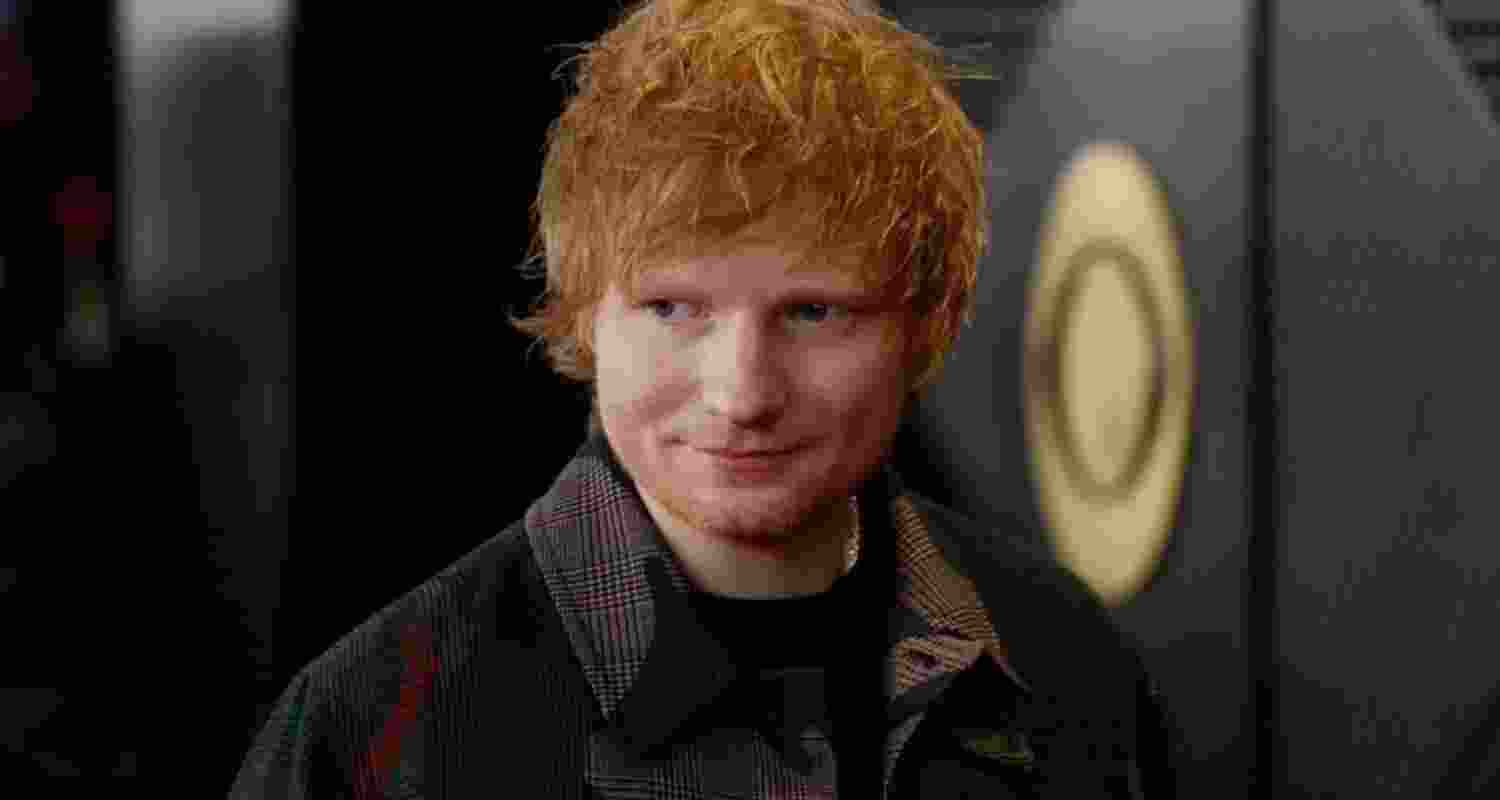 Singer Ed Sheeran. Image: X