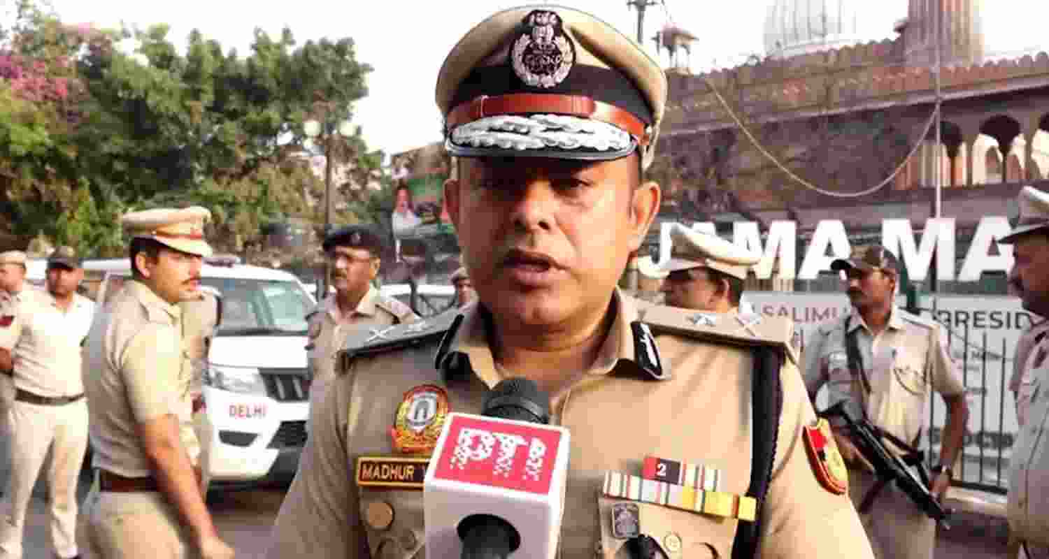 Delhi Police Joint CP Madhur Verma. 