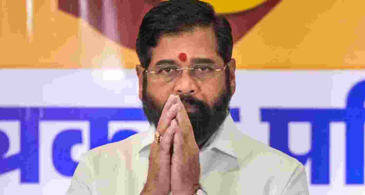 Eknath Shinde. 