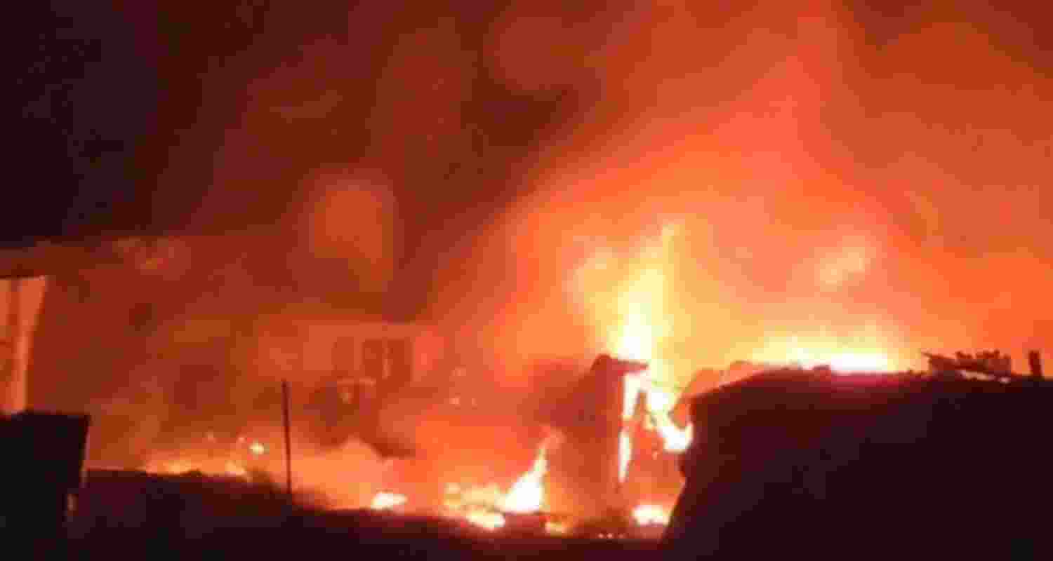 Major fire near Ernakulam junction, No casualties reported