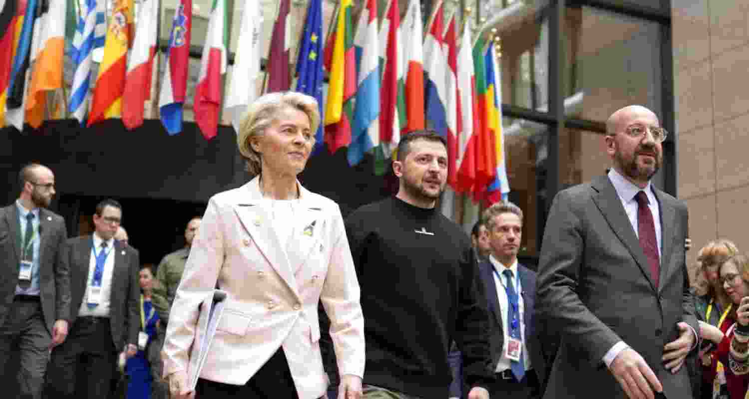 The European Union has given the go-ahead to raise a loan for Ukraine of up to €35 billion.