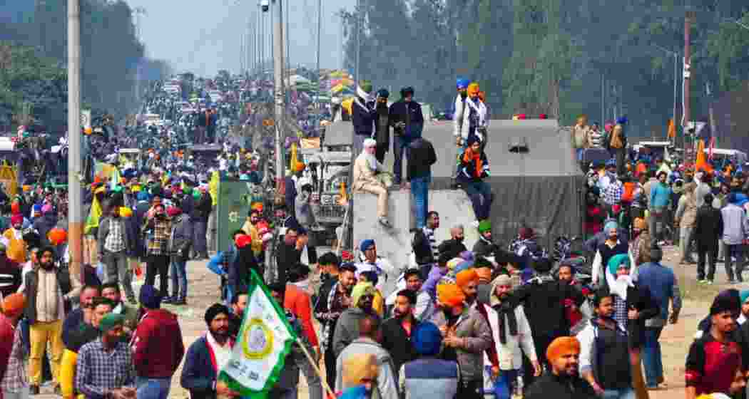 On Sunday, farmers faced tear gas and water cannons at Shambhu border.