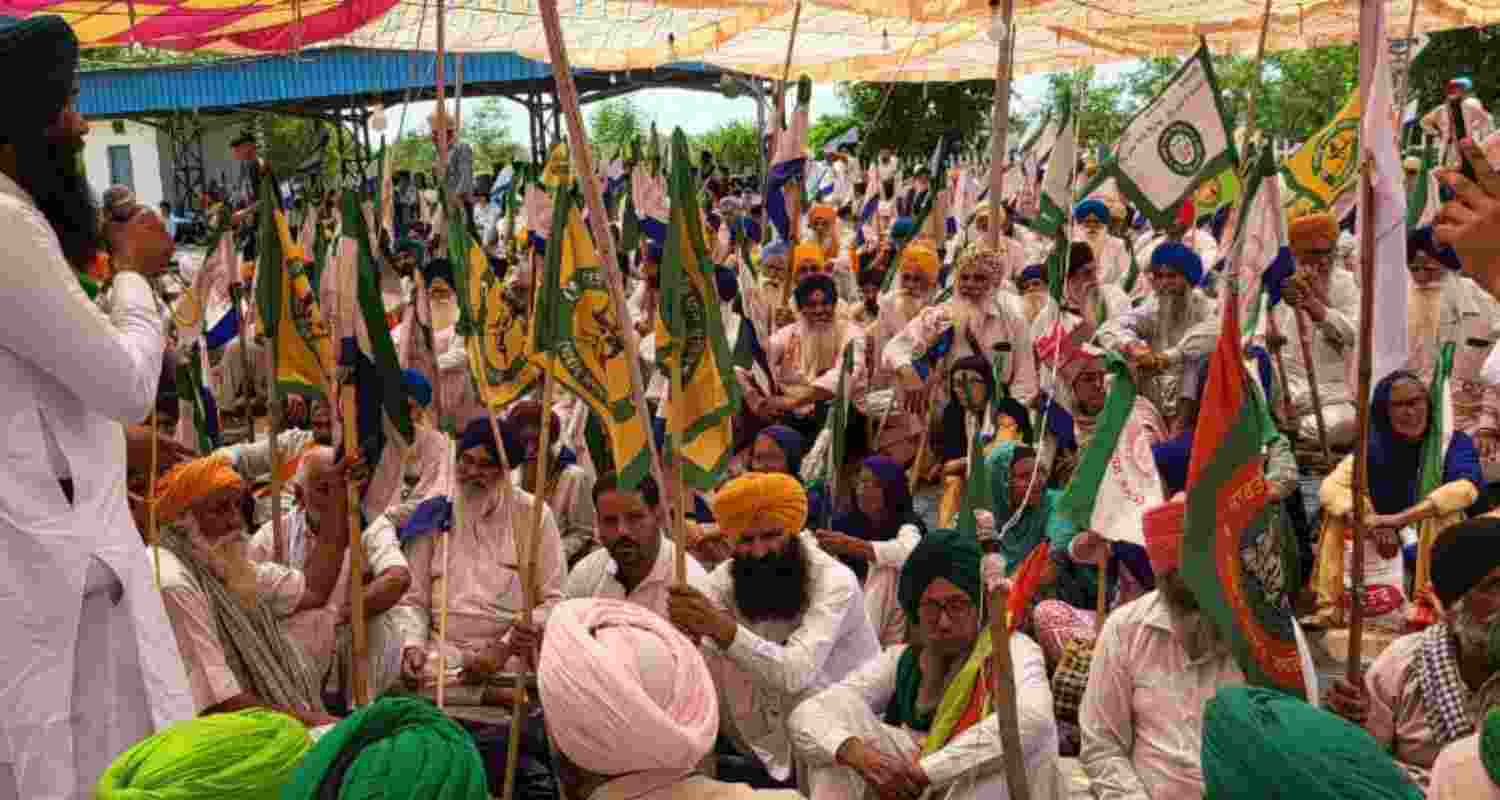 Protesting Farmers. Protesting Farmers.