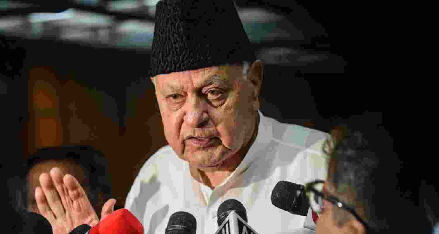Jammu and Kashmir National Conference Chief Farooq Abdullah Jammu and Kashmir National Conference Chief Farooq Abdullah