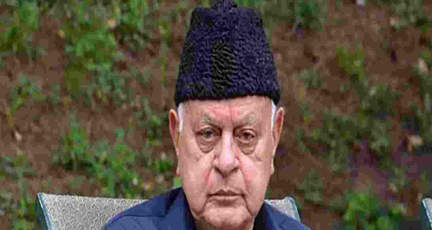 Ruling JKNC chief Dr Farooq Abdullah 