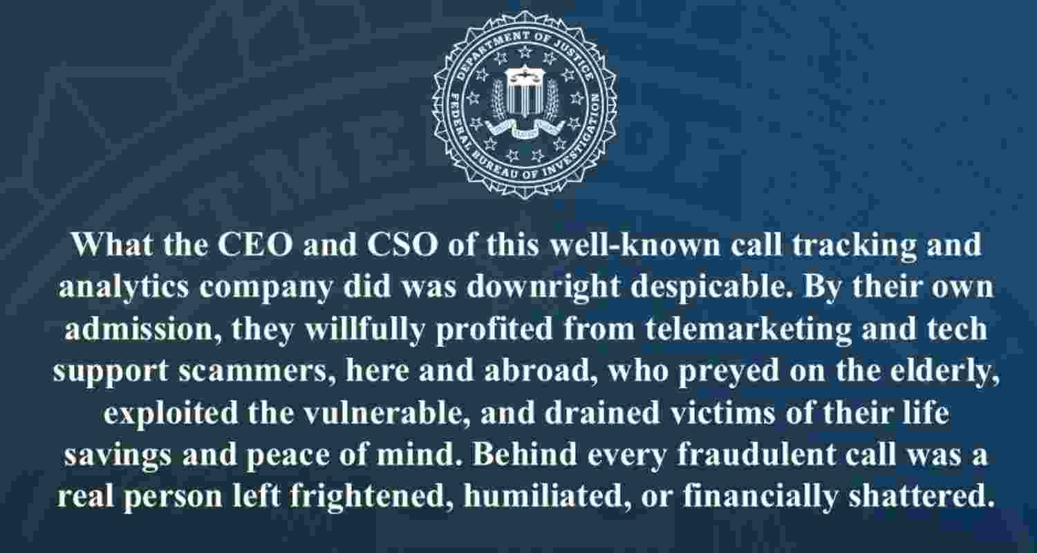 FBI Boston busts India-based tech support scam targeting elderly Americans as two US executives plead guilty in fraud investigation.