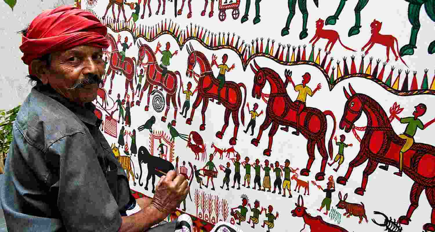 Gujarat's Pithora painting has received a GI tag, protecting the tribal art form's authenticity while creating new opportunities for artisans and cultural preservation.