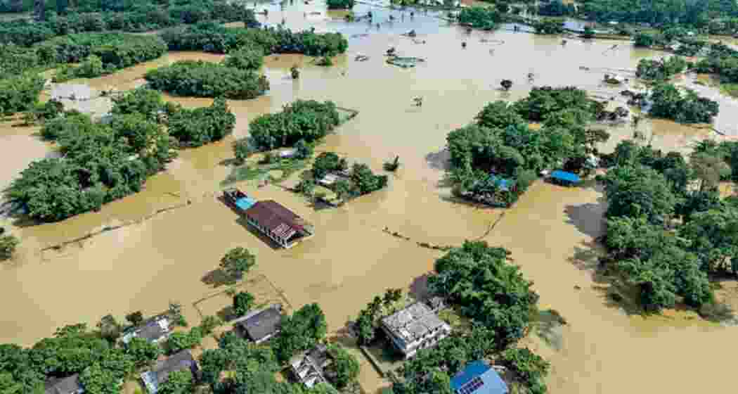 Relief work continue on the ground, with multiple agencies, including the NDRF and SDRF, involved in operations. 