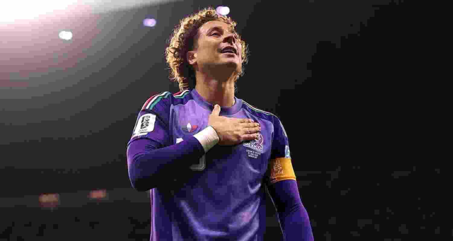 The Mexican goalkeeper Guillermo Ochoa.
