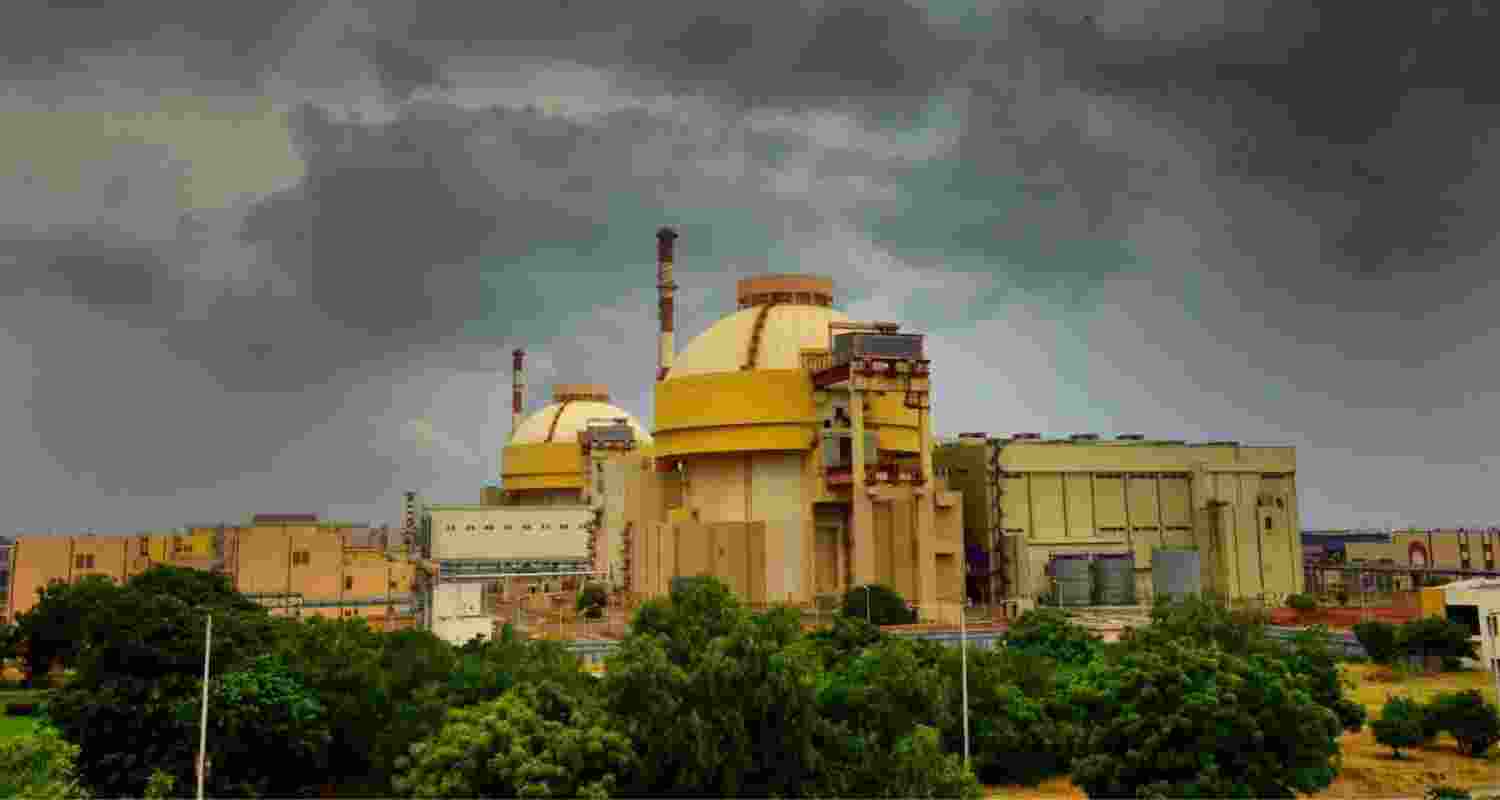 A file photograph of India’s largest nuclear power plant in Kudankulam, Tamil Nadu.