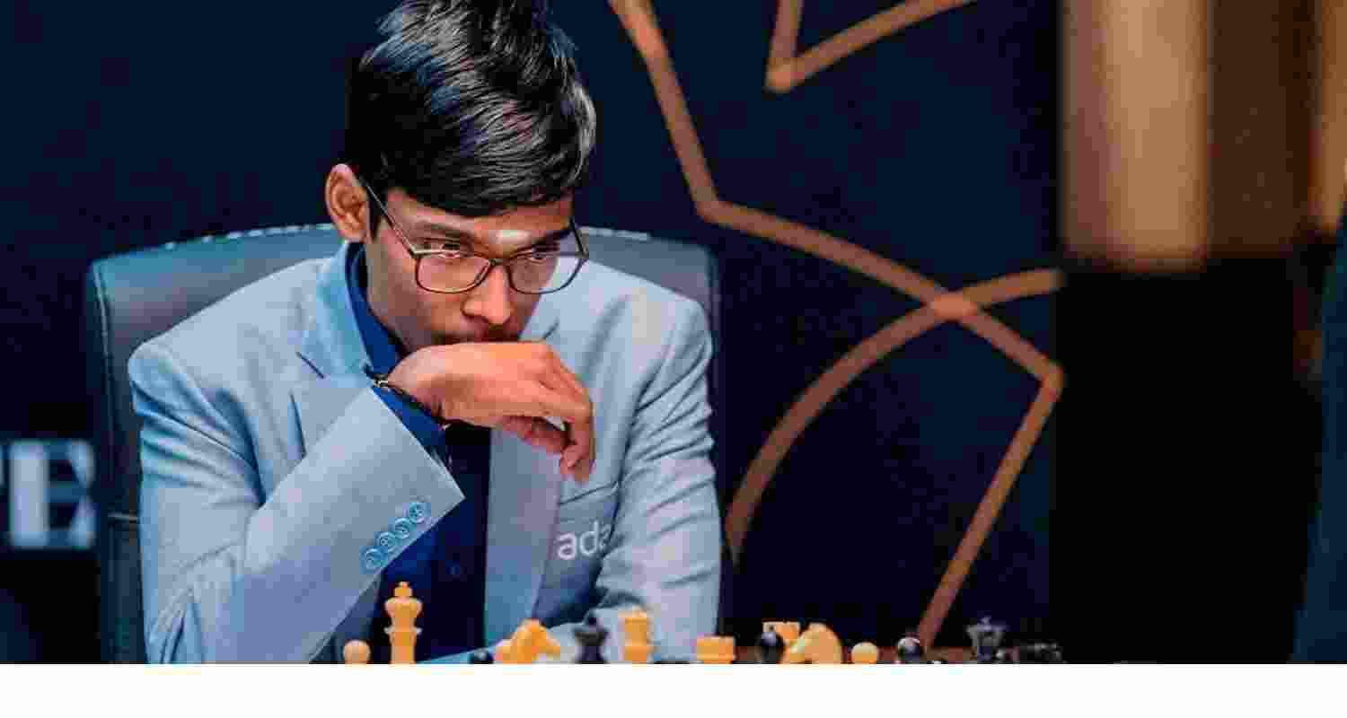 The Indian Granndmaster started with a strong victory over Saric and looked thoroughly in command.