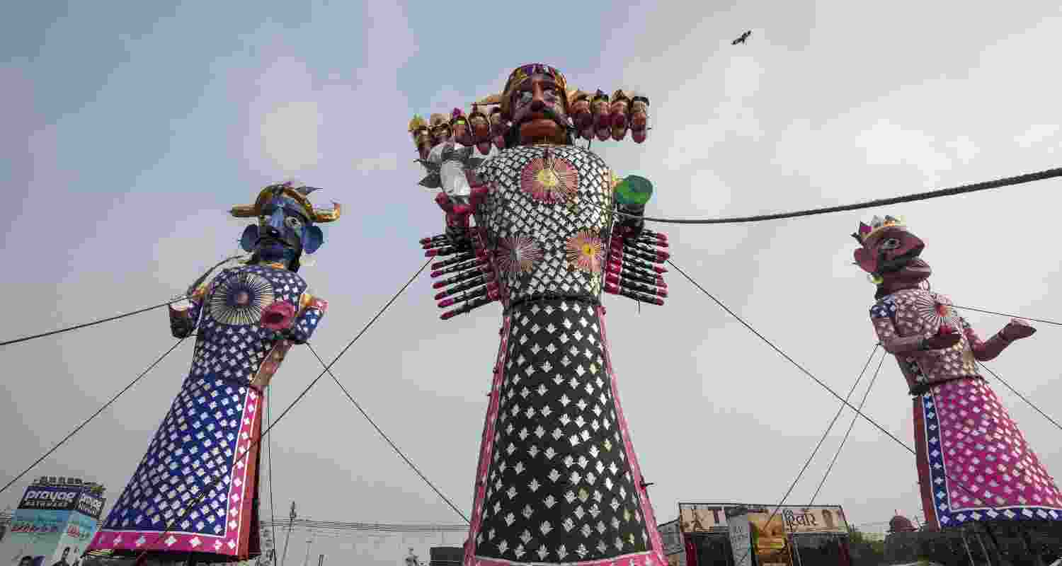 Dussehra, which marks the victory of Lord Rama over king Ravana, is celebrated with great fervor across India Dussehra, which marks the victory of Lord Rama over king Ravana, is celebrated with great fervor across India