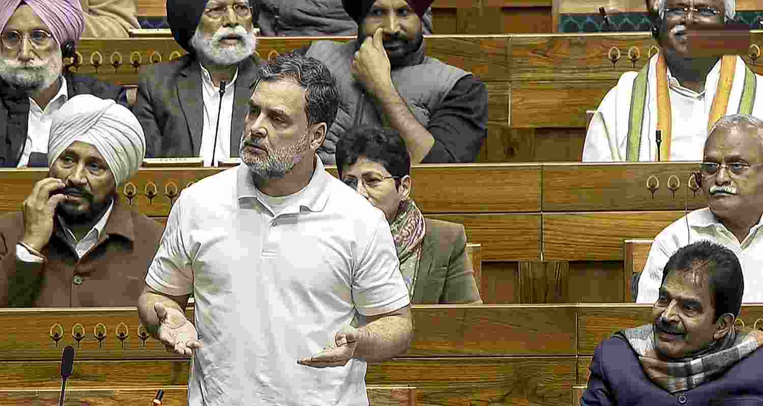 Alleging that Prime Minister Modi “has been compromised” and that Indian farmers must understand their hard work “as well as their blood and sweat” has been “sold out” through the India-US trade deal, he went on to add that the entire country had been “sold out”.