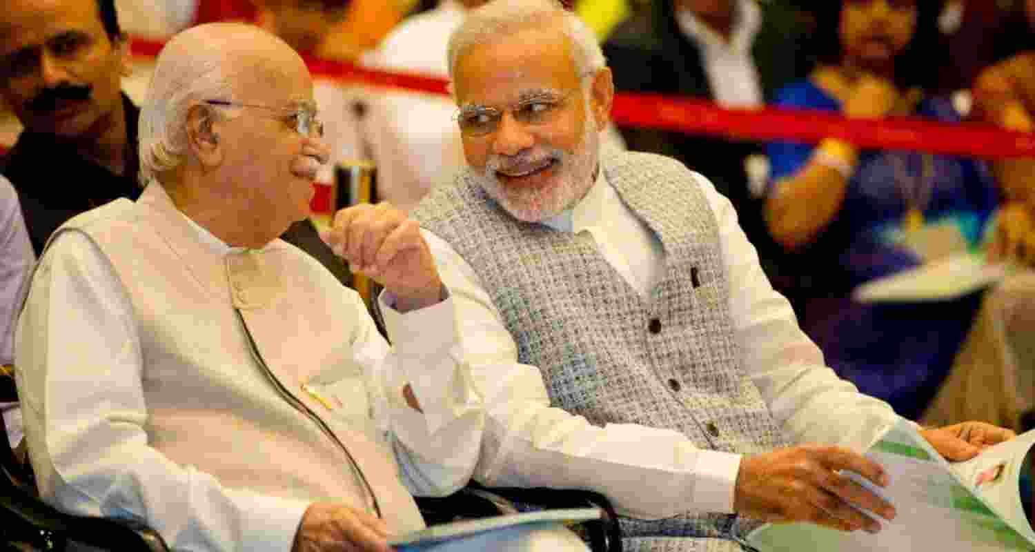 Advani, who scripted BJP’s rise as a formidable force in national politics, turned 98 on Saturday