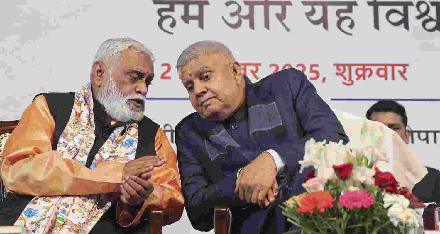 Also speaking at the occasion was RSS leader, Sunil Ambekar, who hailed the “very good initiative” taken by the National Council of Educational Research and Training (NCERT) to make changes in history textbooks and remove the epithet ‘the great’ from Mughal emperor Akbar or Mysore ruler Tipu Sultan