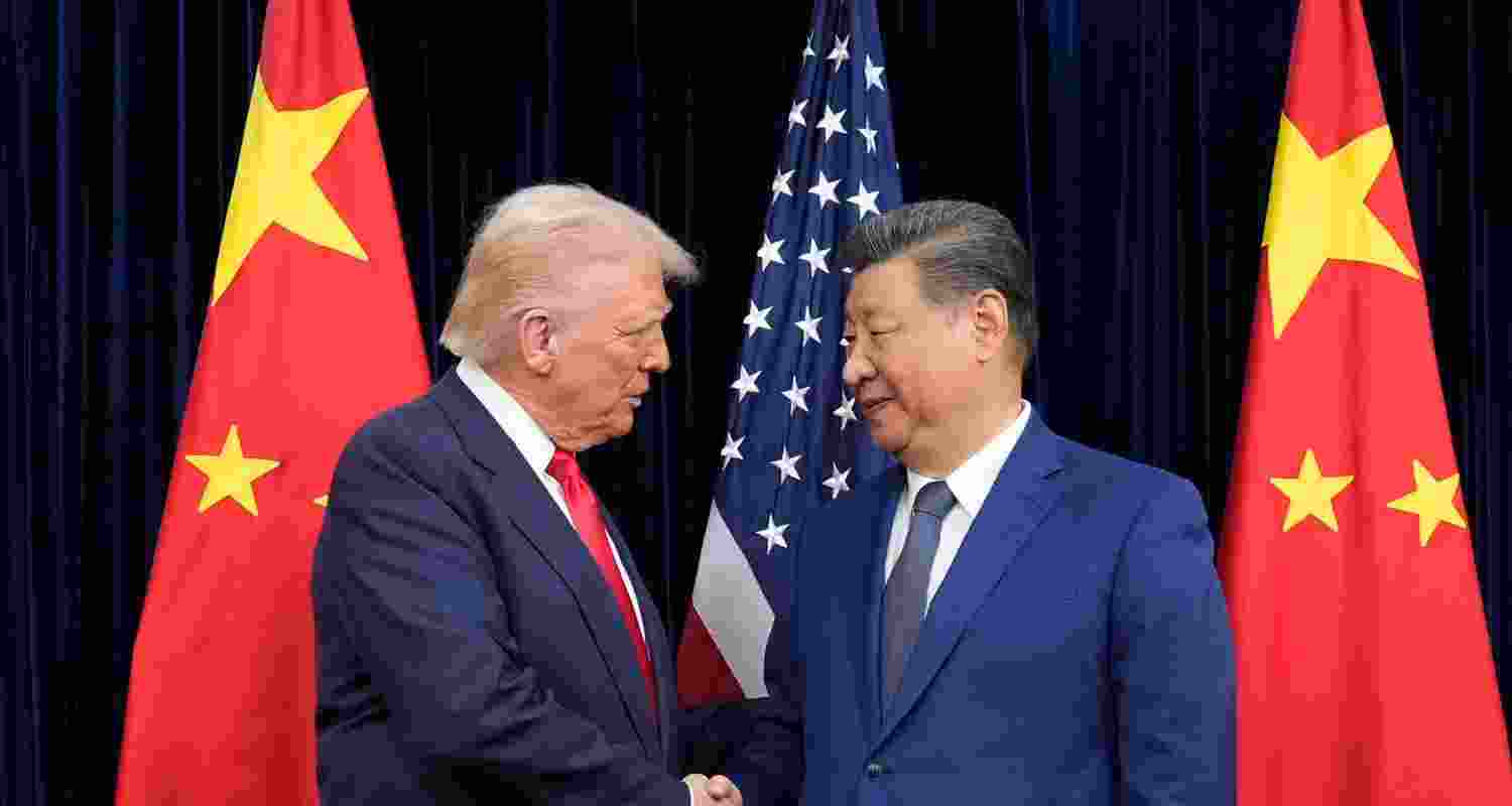 This was Trump’s first face-to-face talk with Jinping since coming to power for the second term
