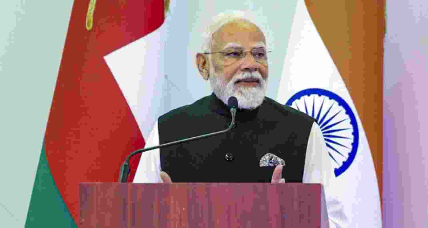 The PM said India is a progressive and self-driven nation that believes in helping “its friends grow”. 