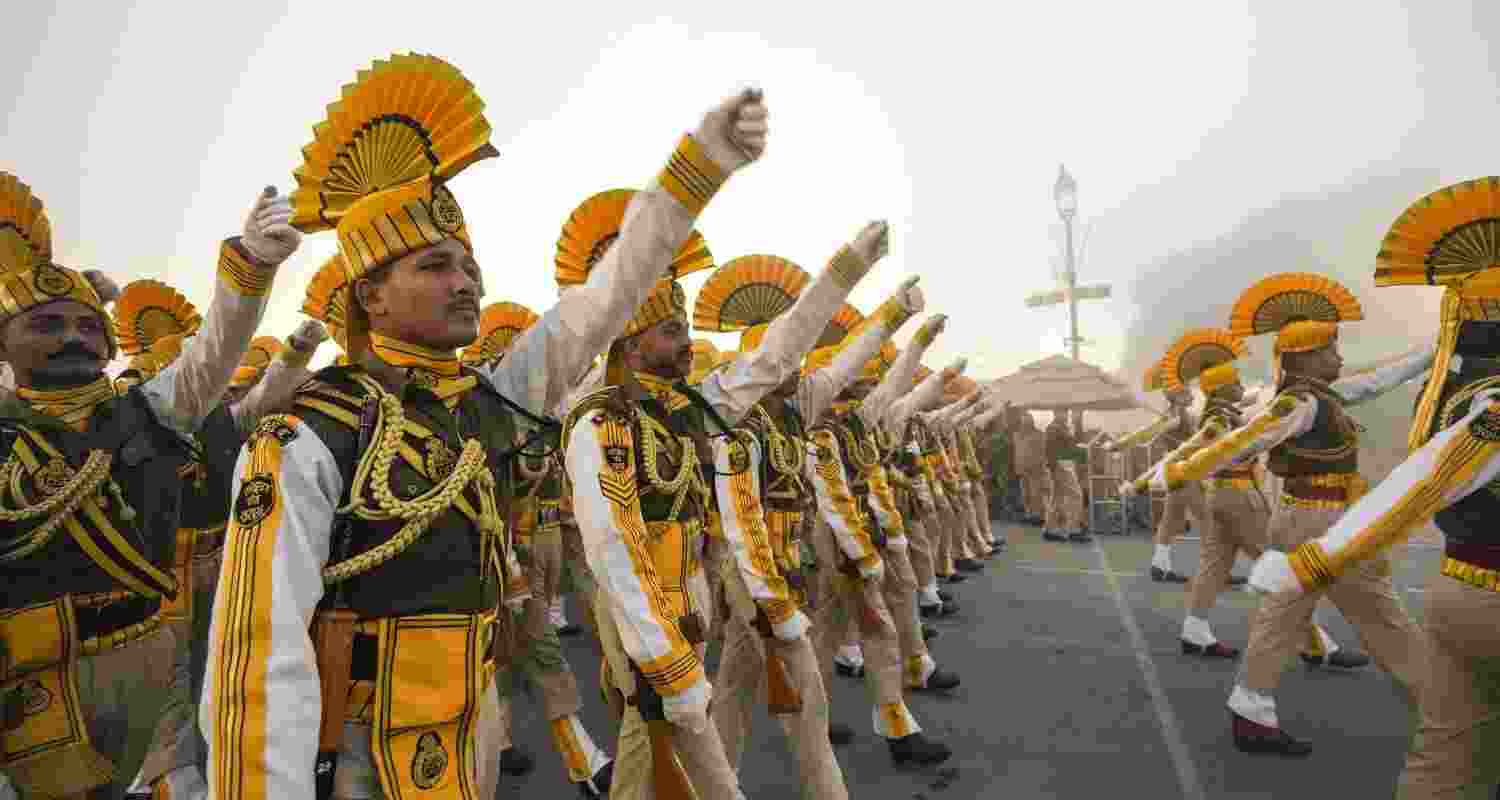 According to an advisory, the rehearsals will be held from Vijay Chowk to India Gate, with the parade route extending up to the C-Hexagon