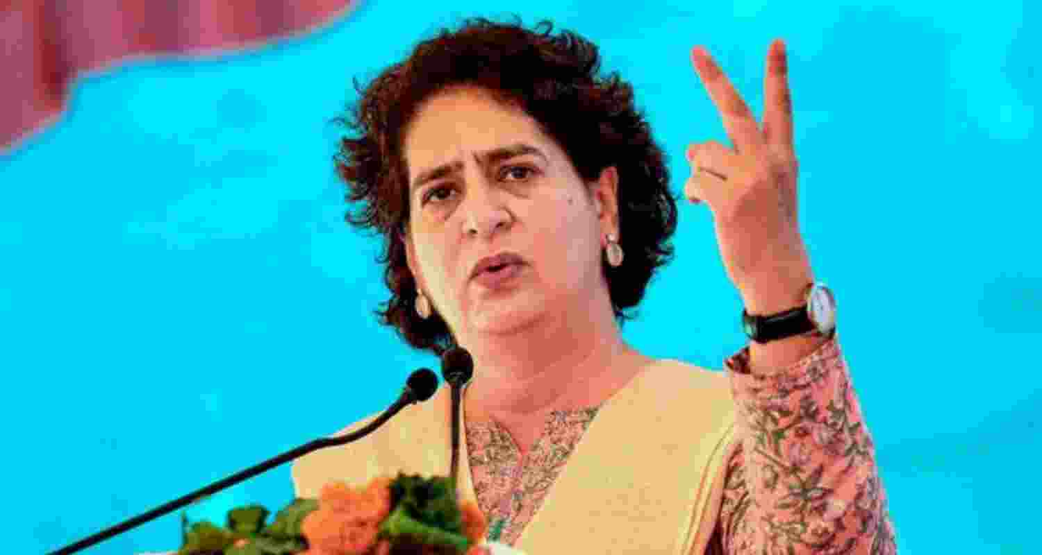 Congress leader Priyanka Gandhi Vadra - file image.