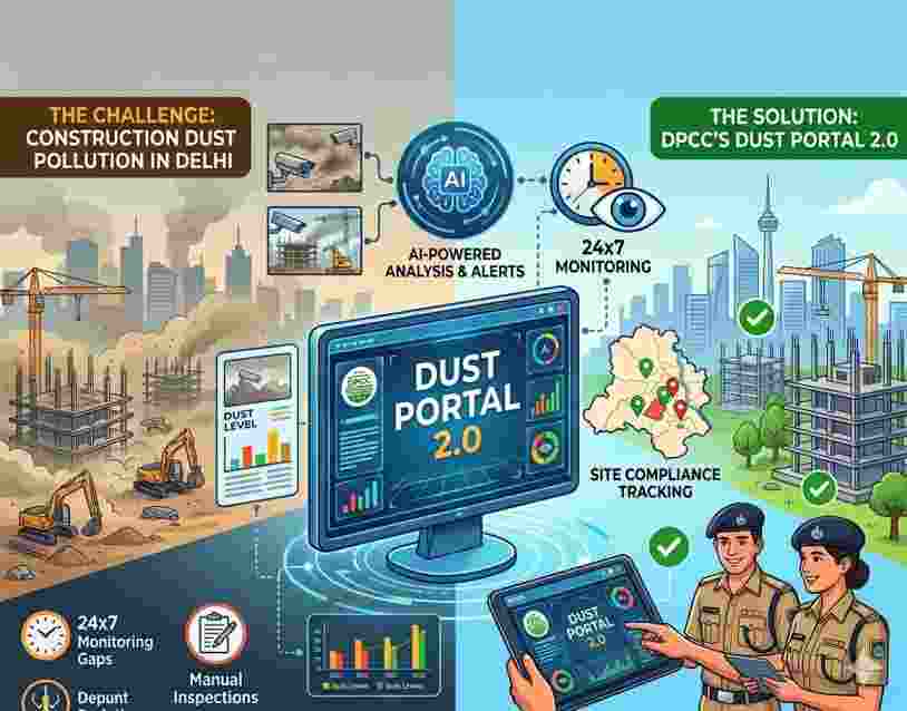 DUST Portal 2.0 to strengthen Delhi's fight against pollution