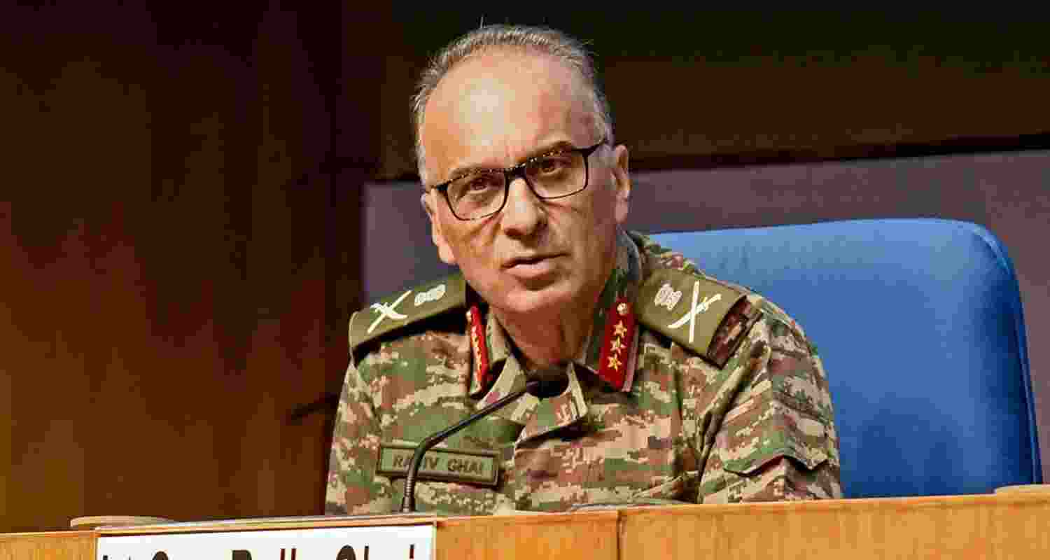 A file photo of Lieutenant General Rajiv Ghai.