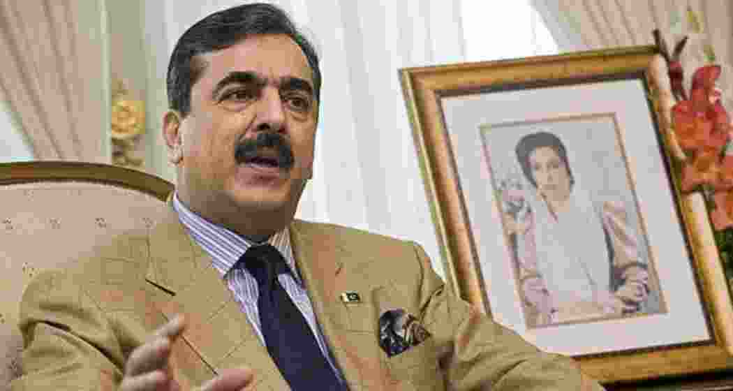 Pakistan’s Senate Chairman Yousuf Raza Gilani. (File photo)
