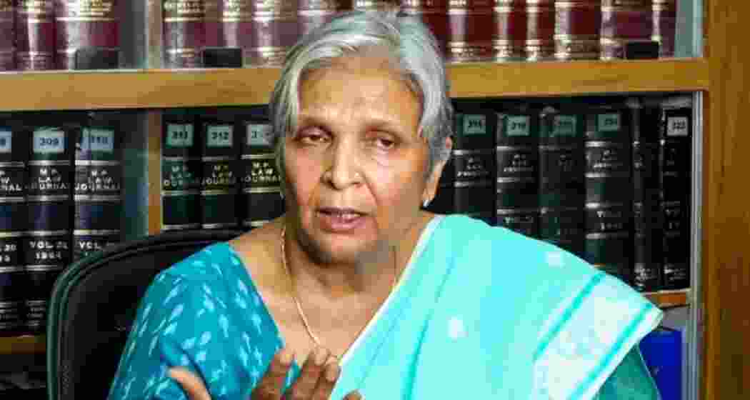 Former judge and Twisha Sharma’s mother-in-law, Giribala Singh.
