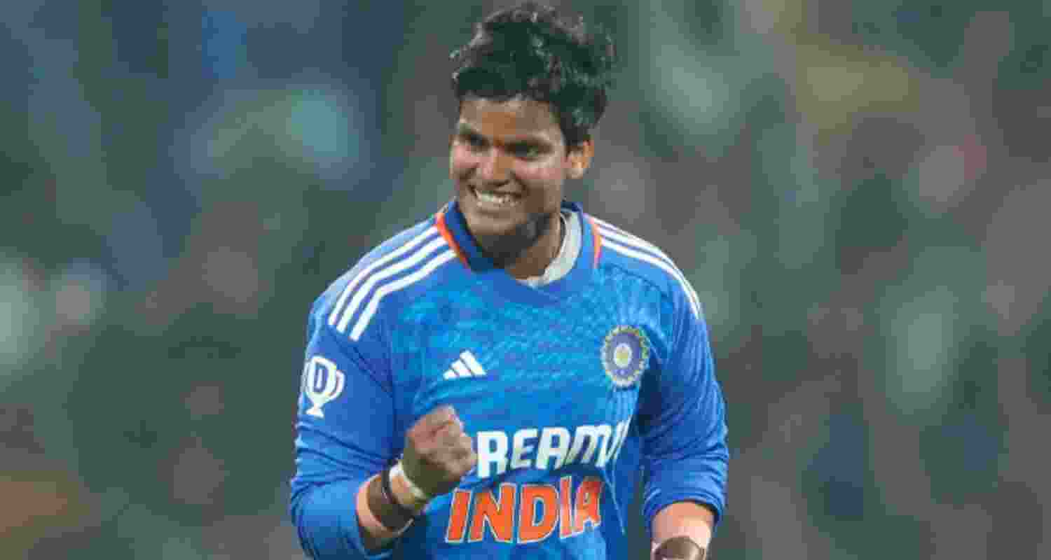 Indian spinner Deepti Sharma. Indian spinner Deepti Sharma.