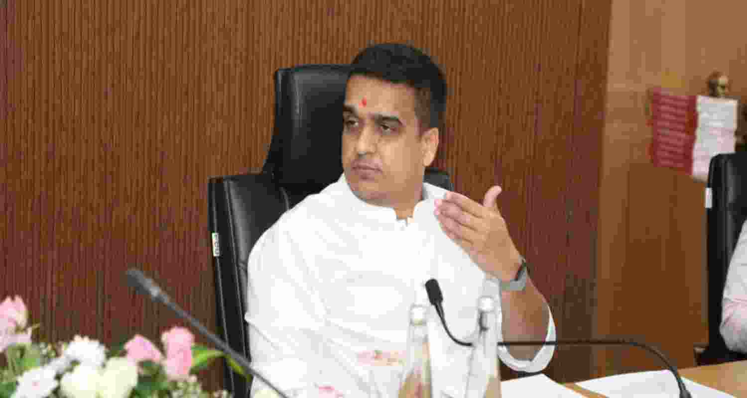 Gujarat Deputy Chief Minister Harsh Sanghavi - file image.