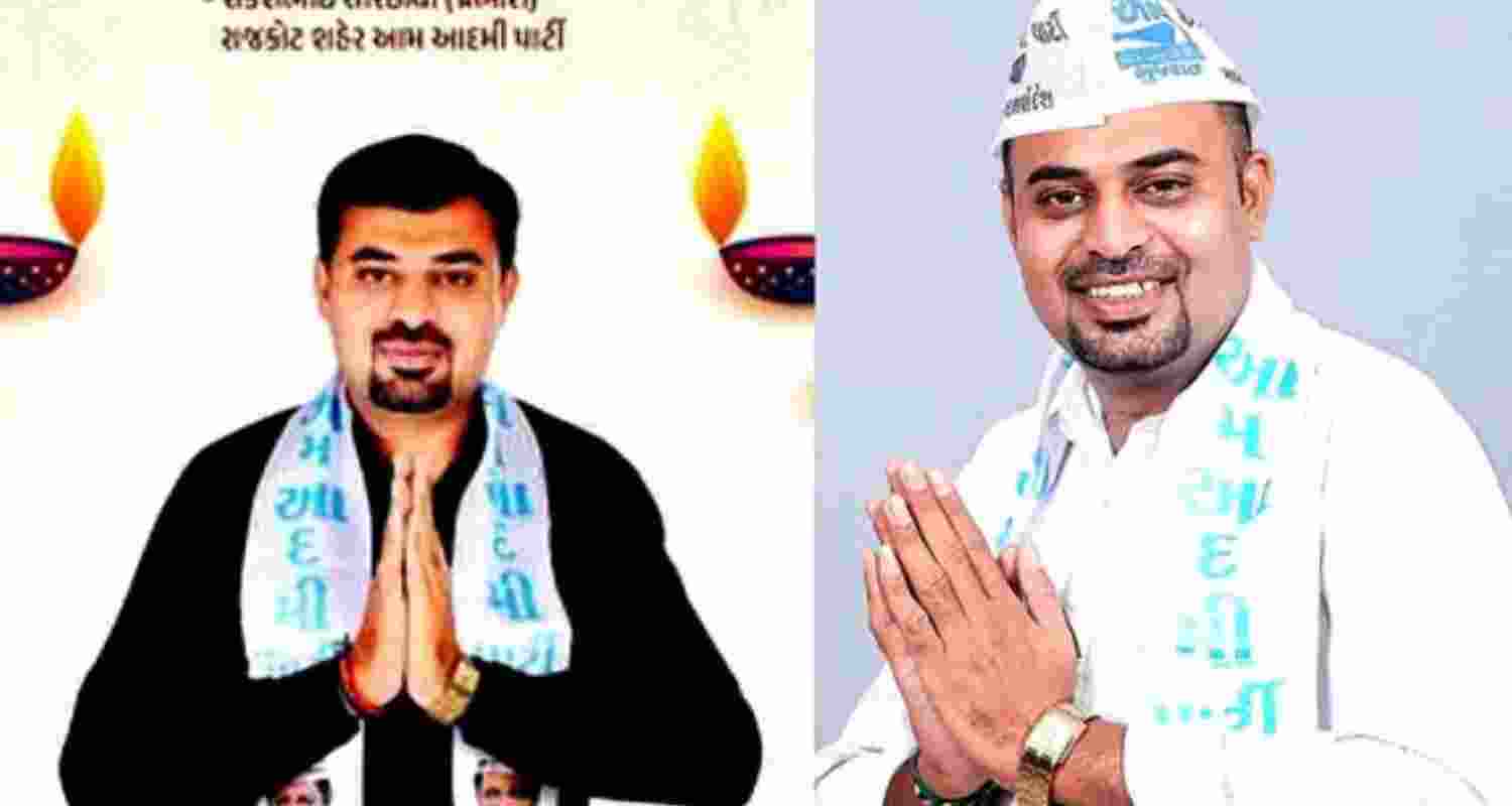 Images of Rakesh Sorathia from his AAP campaign. Images of Rakesh Sorathia from his AAP campaign.