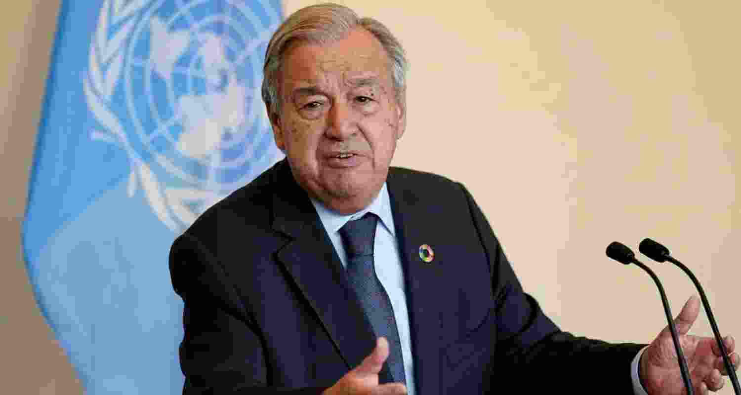  United Nations Secretary-General António Guterres.