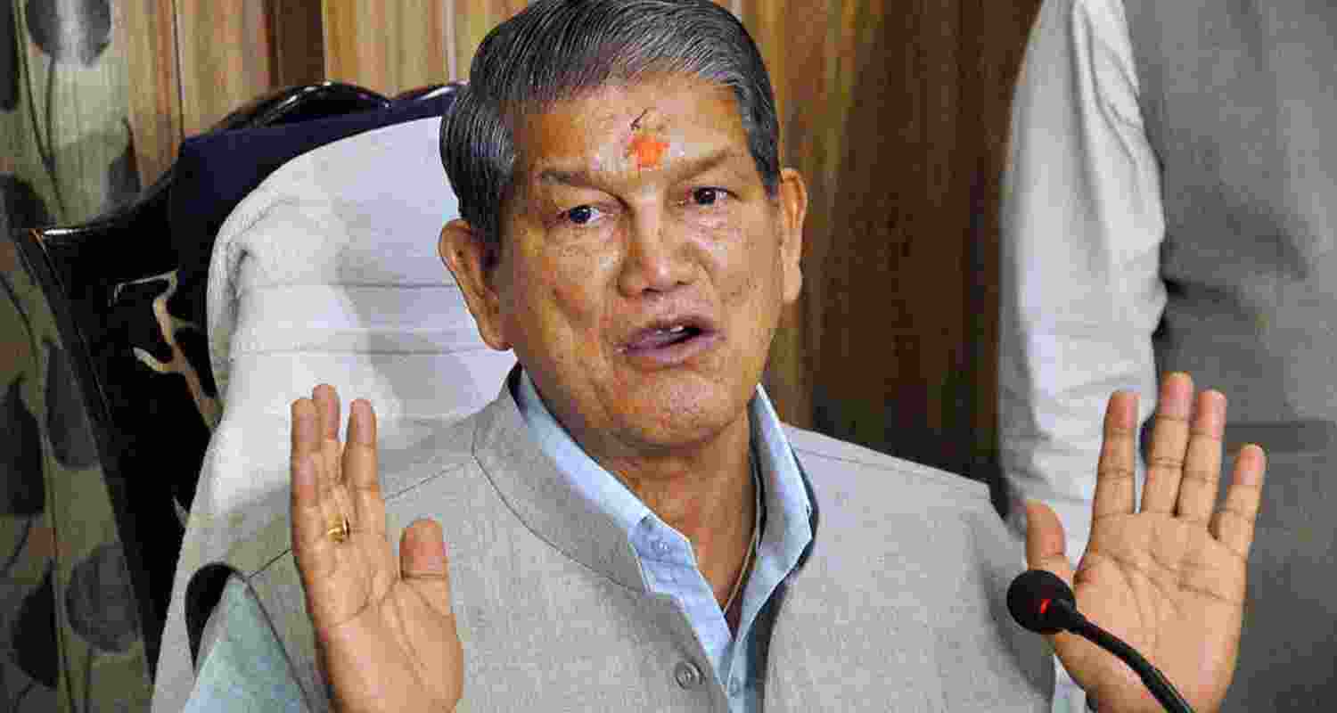 Former Uttarakhand CM Harish Rawat. 
