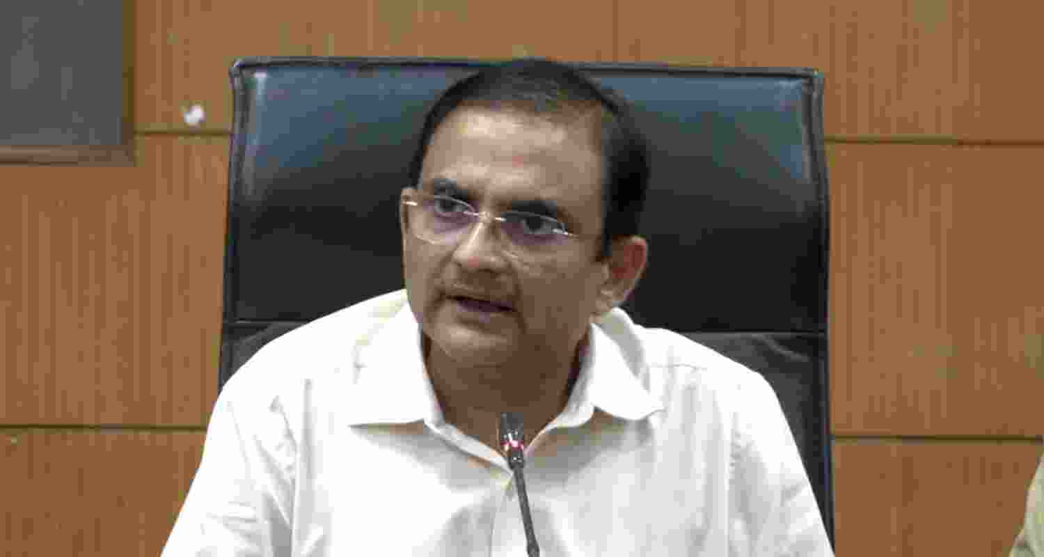 Haryana Chief Secretary T V S N Prasad. 