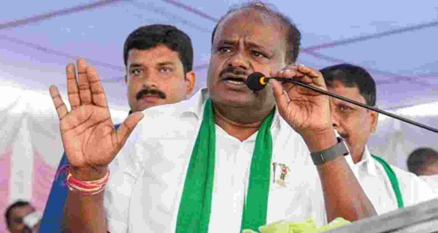 Union Minister HD Kumaraswamy - file image.