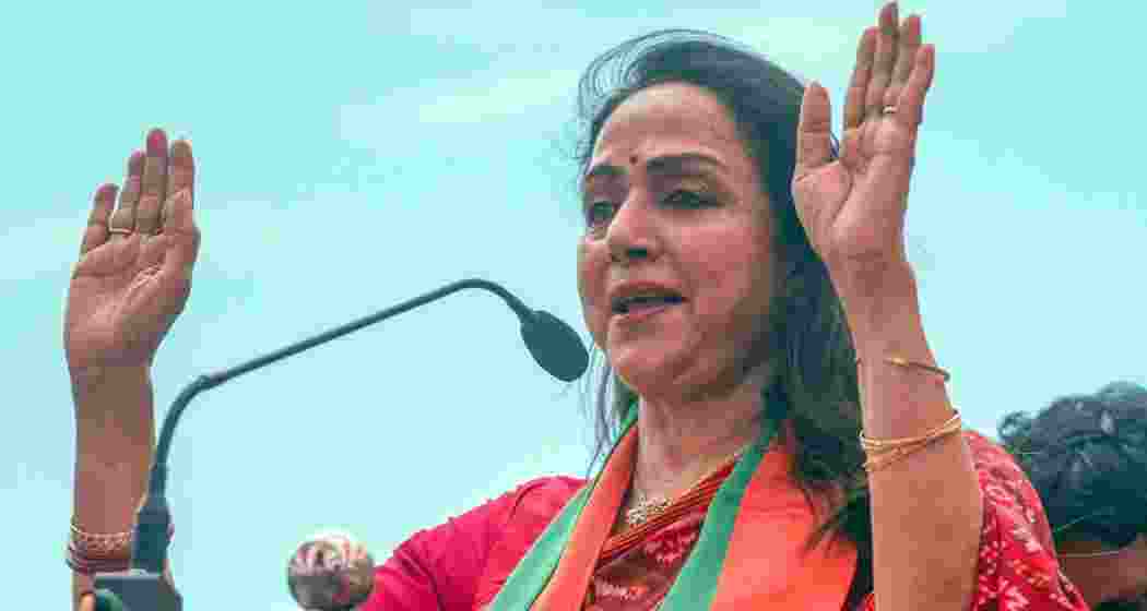 Veteran actor and BJP MP Hema Malini. Veteran actor and BJP MP Hema Malini.